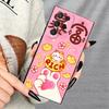 Soft Phone Case For Samsung Galaxy S24 S25 S26 Ultra Lucky Cat Maneki Neko Japanese S23 S22 Plus S21 FE S20   Edge Black Cover S