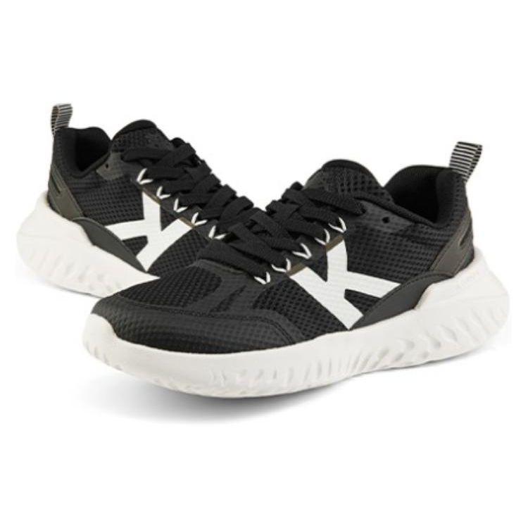 Kappa Fabric TPU Synthetic Leather Comfortable Fashion Sports Wear Resistant Low Top Lifestyle Casual Shoes Unisex casual shoes Black K0BY5MQ10-990
