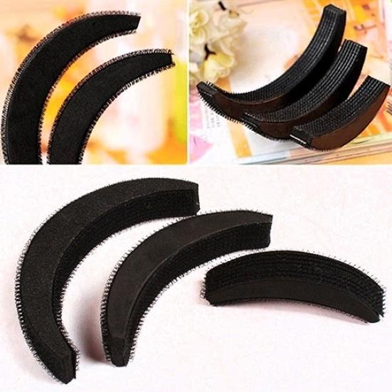 3Pcs DIY Heightening Puff Bangs Hair Pad Punta Clip Beehive Hairpin Styling Tool