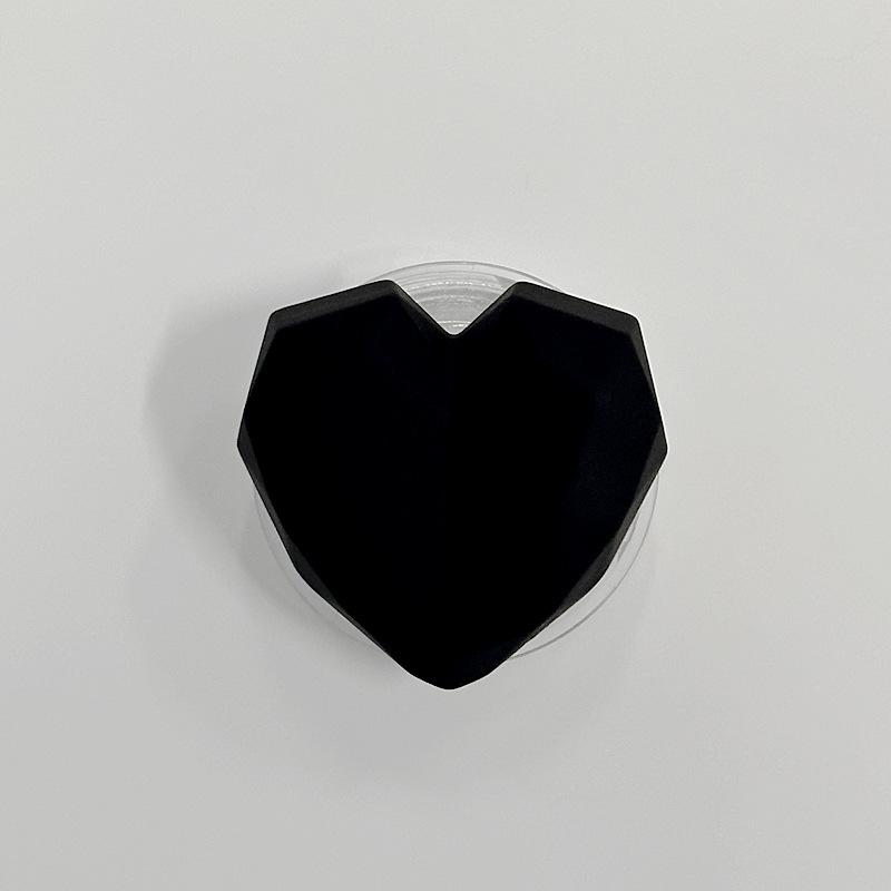New Arrival 1 Piece 3D Love Heart Mobile Phone Expanding Stand and Grip Smartphone Desk Support Bracket Holder for iPhone