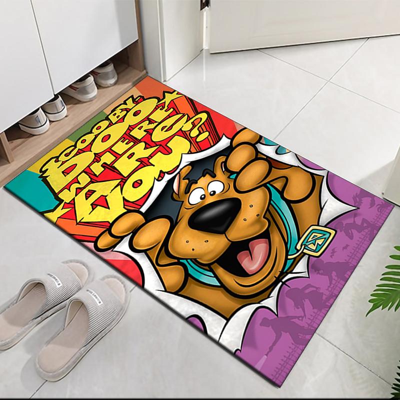 Scooby-Doo Printed Carpetrugfor Office Chair Living Room Bedroom Kitchen Room Decor Gifts