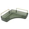 Corner Counter Organizer Tray Large Capacity Multifunction Space Saving Corner Storage Tray for