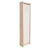 Divisória de Ambiente de 5 Painéis em Creme 200 x 170 x 4 cm Tecido