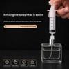 Multi-Functional Perfume Refill Tools Set Food Safe Plastic Syringe Dropper Funnel for Travel Small Bottle Refill