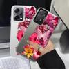 Back Phone Cover Case for Xiaomi Redmi 9T 10C A1 A2 Plus 14C K60 9C 12C 13C Note 9 10 A5 Cartoon Flower Art