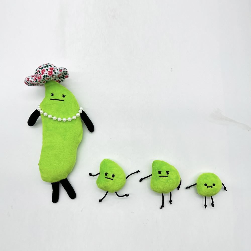 Edamame Staycation Secret Family Plush Toy Doll Is Cute Holiday Children Gift