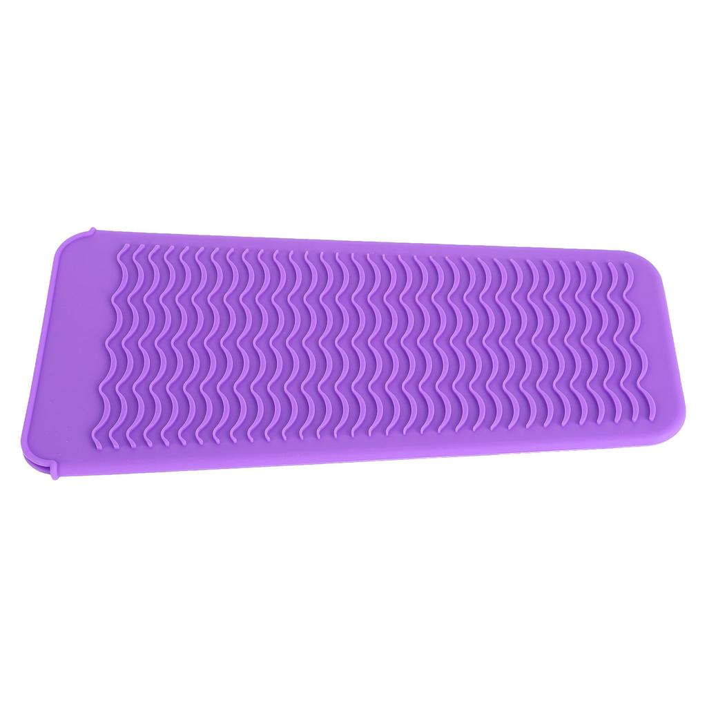 Heat Resistant Silicone Pouch Hair Styling Shaving Tool Anti Slip   Storage Bag Curling Iron Holder