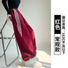 Striped Sweatpants Women's Spring and Autumn New High-waisted and Thin Wide-leg Pants Casual Straight Loose Lazy Sweatpants