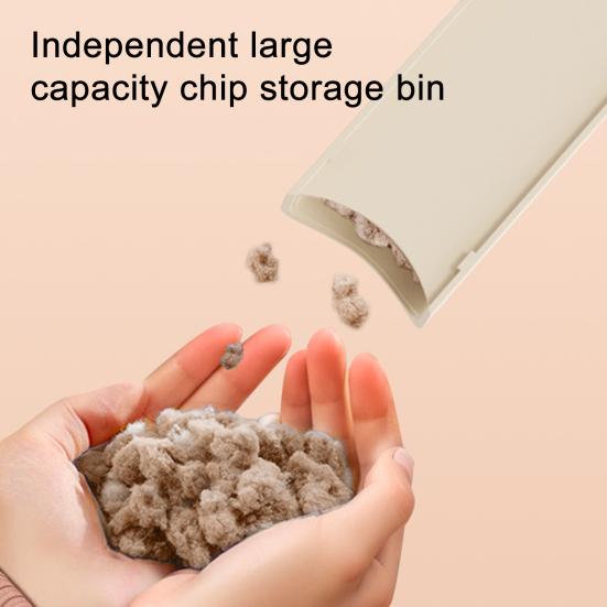 Electric Fabric Shaver Lint Remover Rechargeable Defuzzer with 3-Speed Pill Removal LED Display USB Charging Cable Lint Cutter