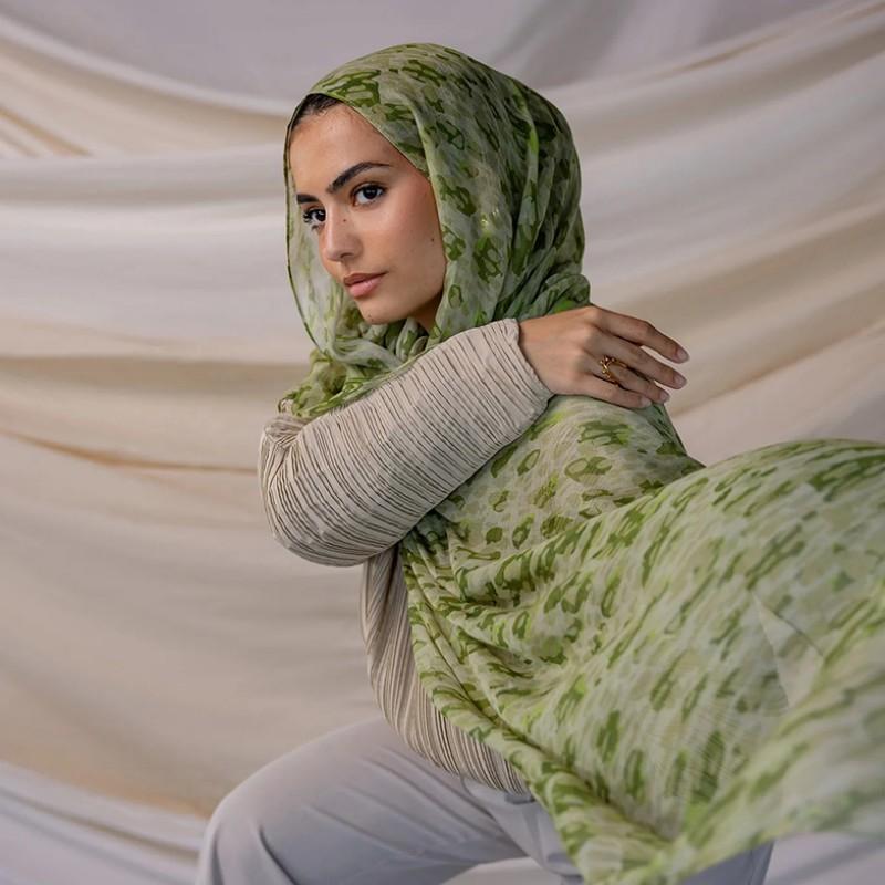 Muslimisches Jersey-Hijab-Schal Weiche Einfarbige Schals Kopftuch Foulard Femme Musulman Islamischer Arabischer Wickelkopf-Turban Für Damen Schals gray