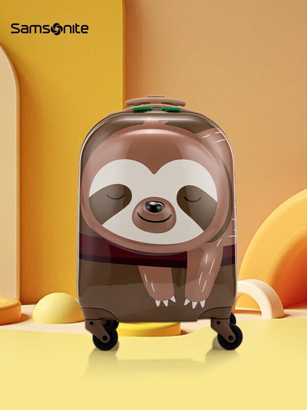 

Samsonite 16-inch Kids Sloth Print Hardside Spinner Luggage