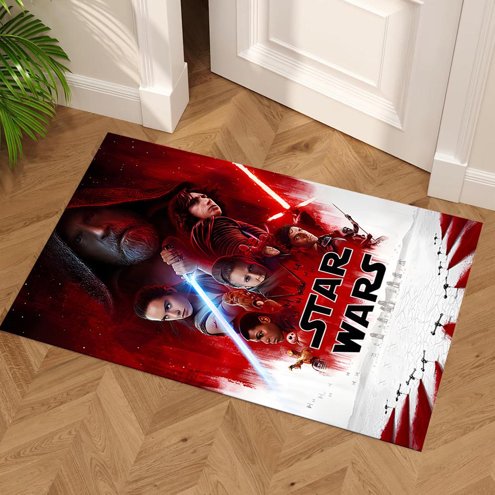 Star Wars Carpet Perfect for Outdoor Decorate Room Bedrooms Entryway Antislip Carpet Decorate Offices Perfect Gift for Women Men