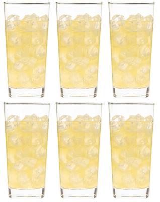 Toyo Sasaki Glass Tumbler Glass HS Tumbler Long Tumbler 435ml Set of 6 Made In Japan Dishwasher Safe Unbreakable Glass Cup Coffee Glass Beer Glass