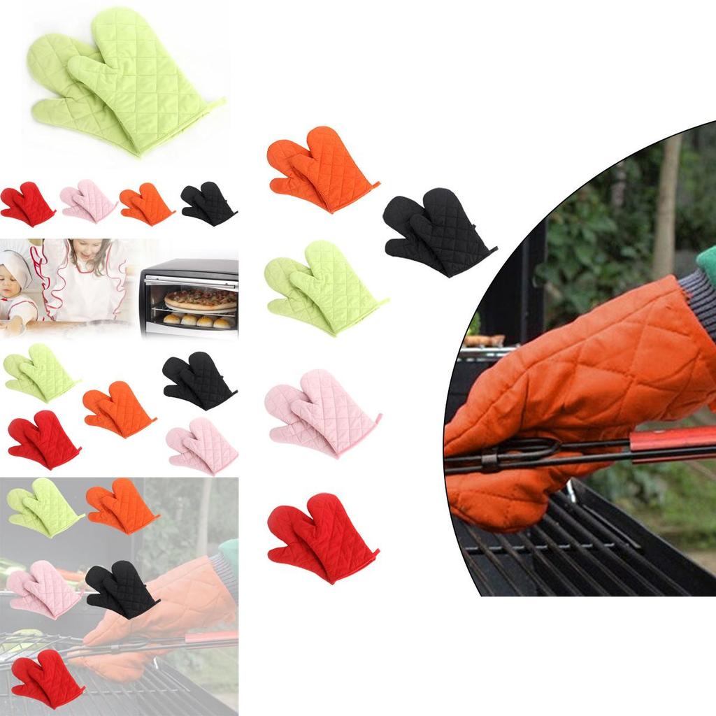 Verdickte Mikrowellenhandschuhe Backofen Spezial Hitzebeständig Rutschfest Hochtemperatur Beständig Küchenhandschuhe