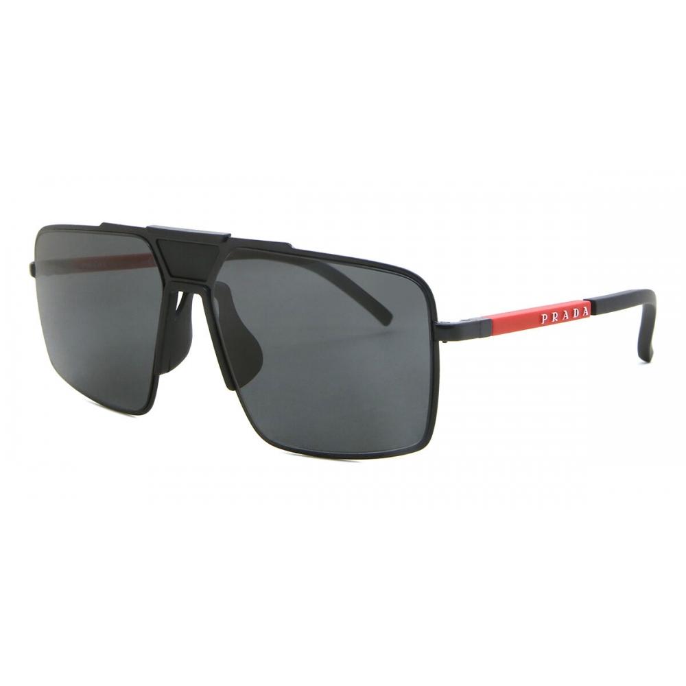 Prada Linea Rossa Óculos de sol masculinos Ps52xs 1bo06l