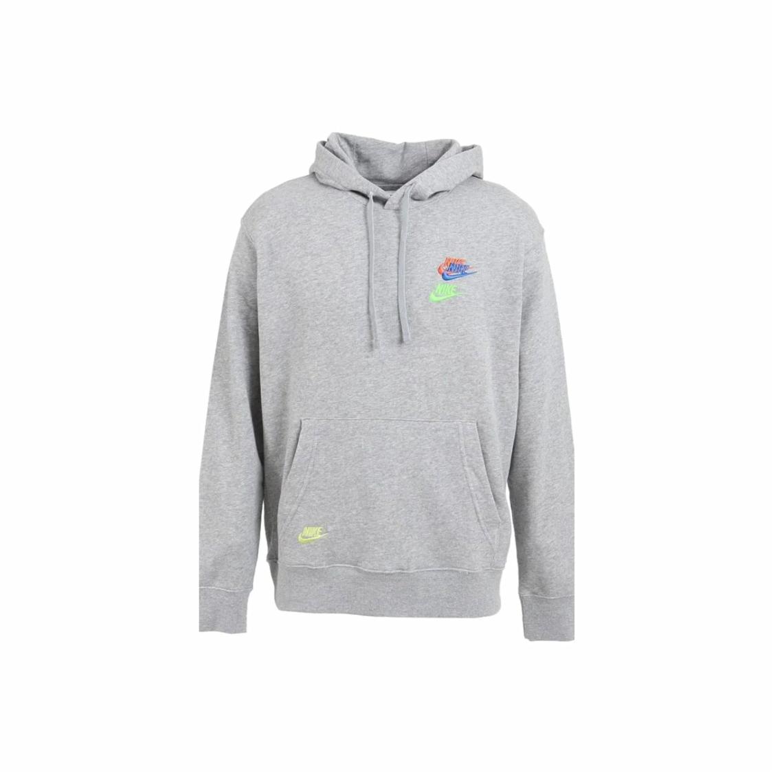 Nike Letter Logo Pullover Hoodie Casual Long-Sleeve Sweatshirt for Men M