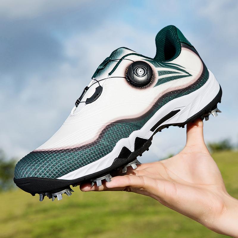 New Men Golf Shoes Lightweight Male Golfers Sneakers Comfortable Cushioning Shoes for Golfing