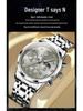 Oliss Men's Multifunctional Luminous Chronograph Watch - Celebrity Endorsed, Waterproof Quartz