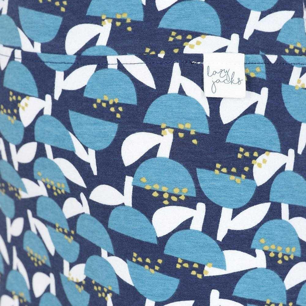 Lazy Jacks Womens/Ladies Bluebell Jersey Midi Skirt