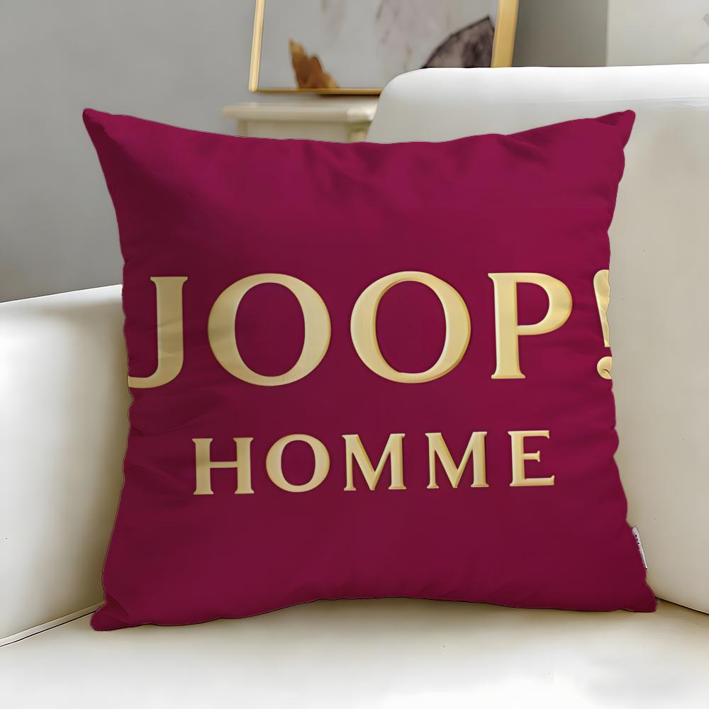 classic luxury brand Joop Cushion Cover Soft & Easy-Wash Pillow Case – Versatile for Couch, Bed, Travel and Office