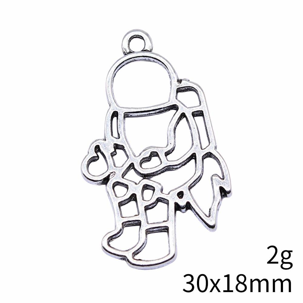 Gifts For Women Charms For Keychains Rainbow Galaxy Robot Charms Pendant Audience Car Pendant
