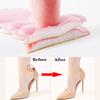 4pcs 3/6mm High Heel Pad Women Insoles Pain Relief Foot Care Insert Adjust Size Adhesive Heels Pads Liner Grip Protector Sticker