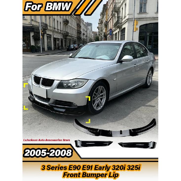 Für BMW 3er Reihe E90 E91 Frühe Modelle 320i 325i 2005 2006 2007 2008 Auto Frontstoßstangenlippe Auto Frontschürze Spoiler Karosseriemodifikationssatz