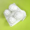 3D roztomilá kočka pudinková pěnová forma DIY zvířecí mochi dezert čokoládová silikonová forma nástroj na zdobení dortů kuchyňské pečicí náčiní