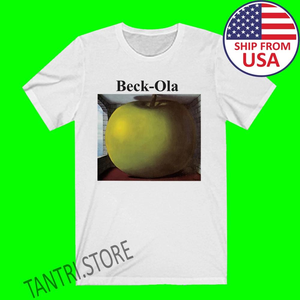 Jeff Beck Beck Ola Cover Men s White Size S to 3XL S