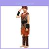Colorful Cosplay Indian Costume For Kids Perfect For Halloween And Stage Performance