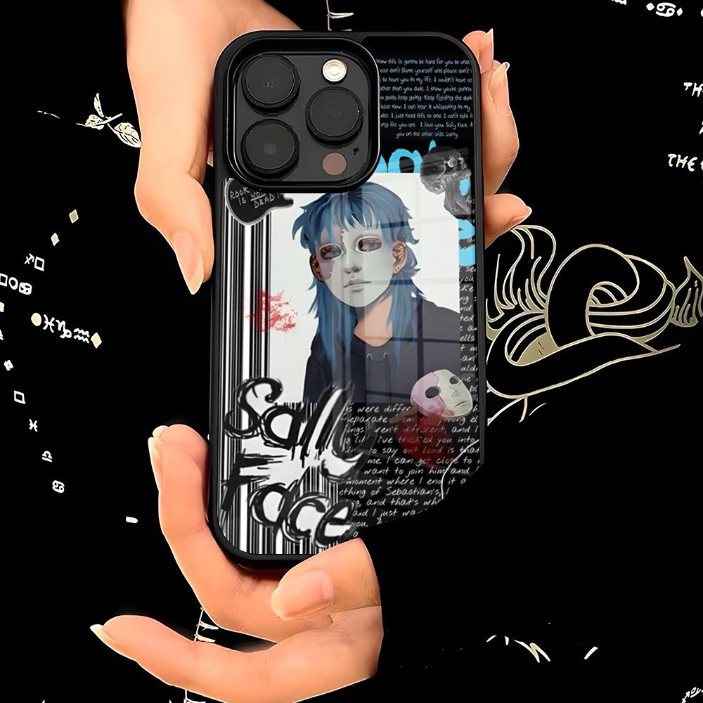 Game Sally Face Phone Case PC+TPU For IPhone 17 16 15ProMax 13 16 11 12 14 Pro Xs Max Mini Xr X Plus Cover