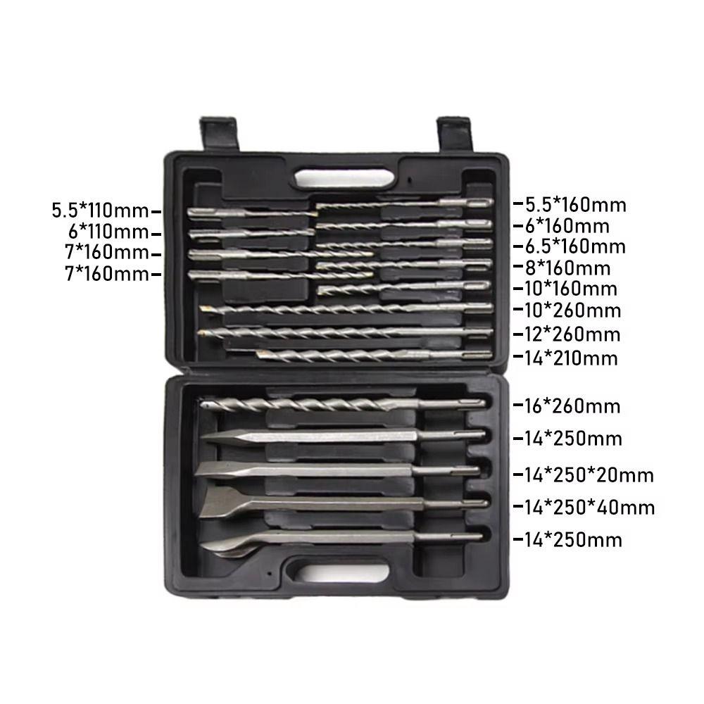 Heavy Duty Drill Bit Chromium Steel Rotary Hammer Bits Electric Rotary Hammer