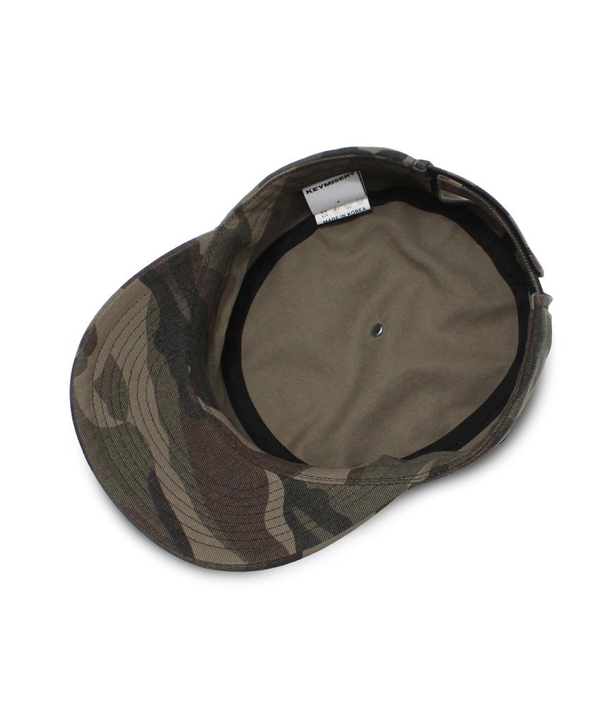 KEYMISERY Whisper Pillbox Cap (Camo)