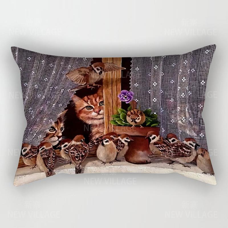 Unframed Home Autumn Decoration Christmas Pillow Cushion Cover Home Decorations Throw Pillow Covers 30*50 Pillowcase 30x50 40x60