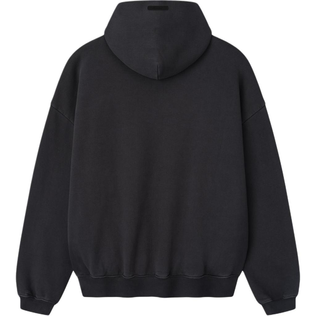 Fear of God Essentials Campus 90s Hoodie Faded Black Unisex Tops 192SP266701F