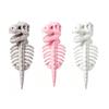 Funny Cat Halloween Costume Dinosaur Skeleton Costume Cute Apparel Comfortable Apparel Outfit for Cats Cosplay Party Photo Props Pet Winter