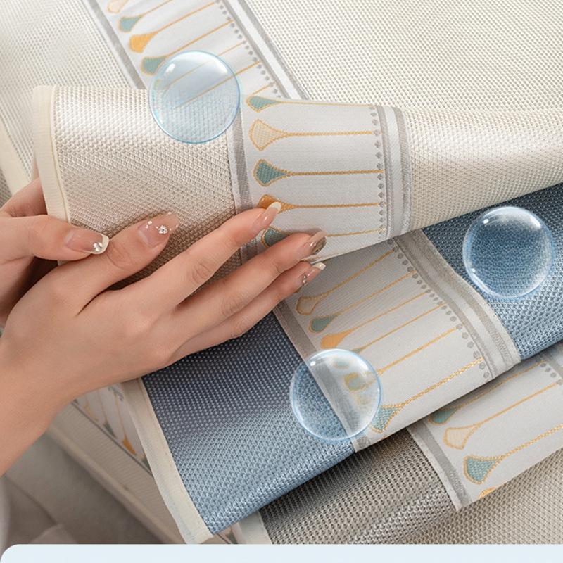 Zomer Anti-slip Bankkussen Koelmat Vier Seizoenen Universeel Licht Luxe Leer Bankhoes Mat