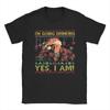 Charlie Hunnam Ed Gein Im Going Drinking Yes I Am Christmas T-Shirt Summer  Y2K T-Shirts 100% Cotton Hipster Tee Shirt For Adult