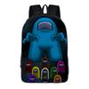 Among Us Game Merchandise Children'S Backpack Oxford Cloth Large Capacity School Bag Backpack