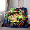 1pc Ben 10 Aliens Flannel Blanket, Soft Skin Friendly with Digital Printing, Various Sizes Available for Family, Friends, Birthday