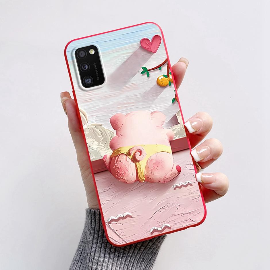 For Samsung Galaxy A41 Protection Phone Back Covers Beautiful Fundas For Samsung Galaxy A 41 Soft Silicon Phone Shells Coquessss
