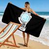 Belgrano Athletic Club Print Strandtuch, Großes Weiches Schnelltrocknendes Handtuch für Strand Camping Schwimmen