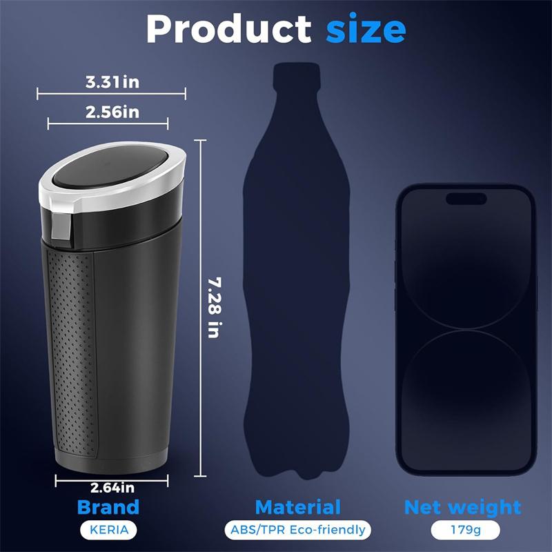 Universal Car Trash Bin Can Mini Auto Dust Organizer Car Interior Rubbish Bag Garbage Container Storage Box Vehicle Garbage Bin
