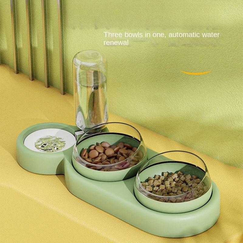 

Миска для кошек, миска для собаки, миска для риса для домашних животных, фонтанчик для воды, двойная миска, кормушка, противоударные принадлежности для домашних животных