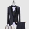 Men's Three-Piece Business & Wedding Suit Set