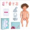 15cm Bebes Reborn Dolls Silicone Full Body Mini Doll Sleeping Twins Lifelike Baby Doll  Anti-Stress Boneca