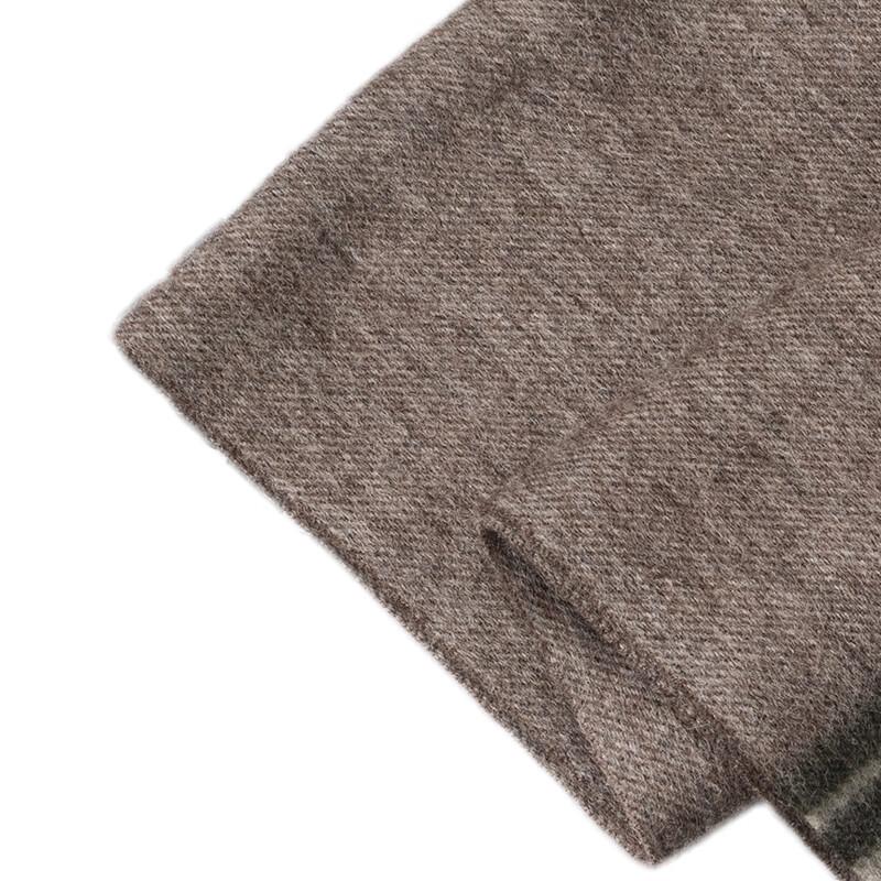 ELSYALNA Premium Wool Scarf and Lambskin Touchscreen Gloves Set