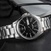 Casio STANDARD Series 100 Meters Waterproof Quartz Movement Stainless Steel Strap Japanese and Korean Watch Men's Watch Black Dial MTP-1384D-1A