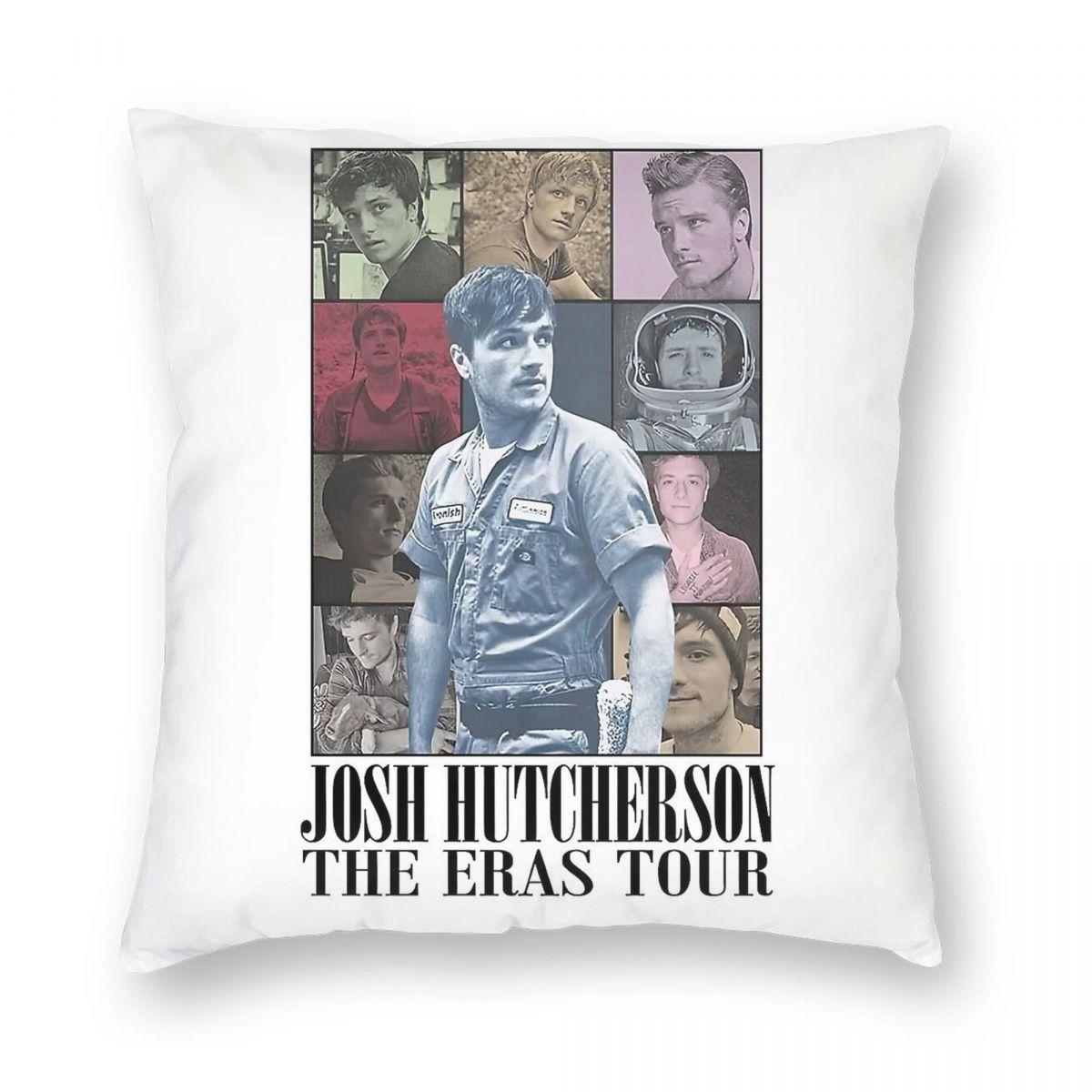 

Josh Hutcherson The Eras Tour Square Pillowcase Polyester Linen Velvet Pattern Zip Decor Pillow Case Home Cushion Cover 18 30x30cm