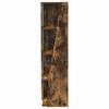 Corner Cabinet Smoked Oak Finish 27.5 x 27 x 102 cm Particleboard
